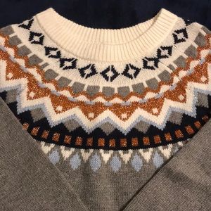NWOT J. Crew Fair Isle Sweater